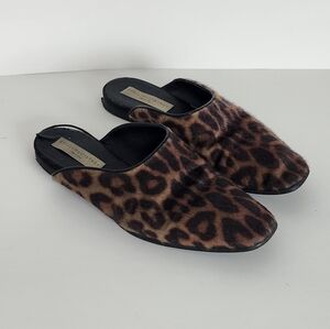 Stella McCartney Leopard Print Mules